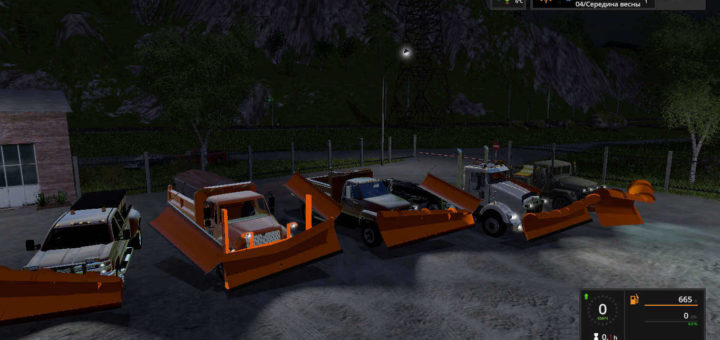 Мод ПАК техники для уборки снега от Woodmeadow Farm Modding FS17