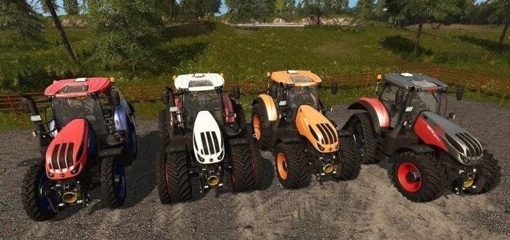 Мод трактор Steyr Terrus 1.0 Farming Simulator 2017