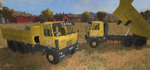 Мод грузовик Tatra T815 S3 Farming Simulator 2017