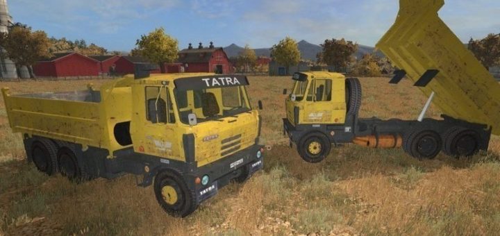 Мод грузовик Tatra T815 S3 Farming Simulator 2017