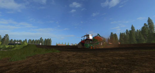 Мод сеялка AMAZONE EDX 6000 V1.0.0.2 FS17