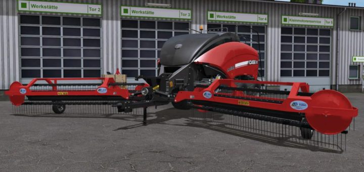 Мод тюкопресс CASE IH BIGBALER LB-434 + NADAL R90 V1.0 FS17
