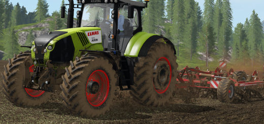 Мод трактор Claas Axion 800 v 1.0.0.0 FS17