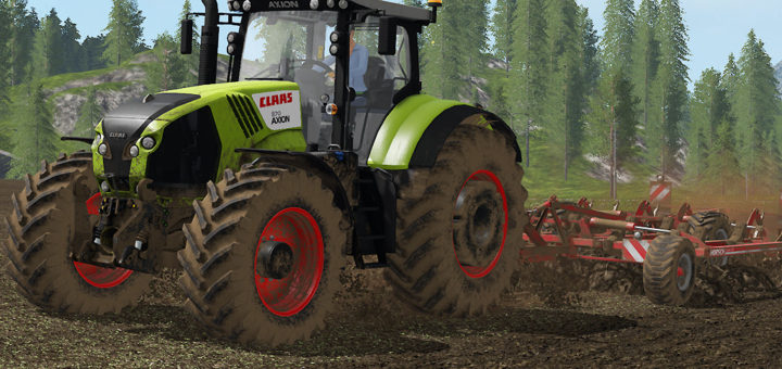Мод трактор Claas Axion 800 v 1.0.0.0 FS17