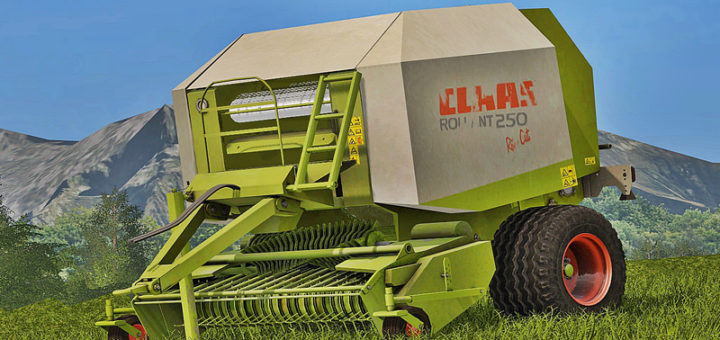 Мод тюкопресс Claas Rollant 250 v2.0 Farming Simulator 2017