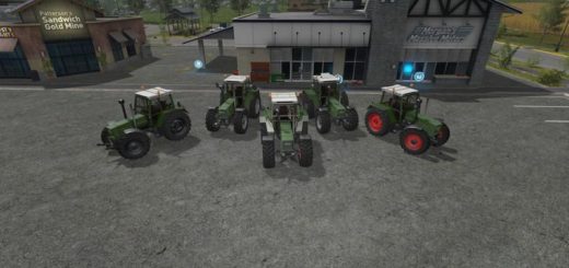Мод трактор FENDT FAVORITE 600 V0.9 FS17