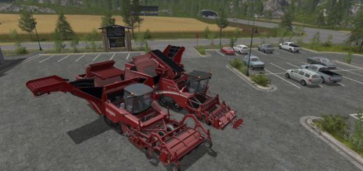 Мод ПАК комбайнов GRIMMEPACK V5.0 Farming Simulator 2017