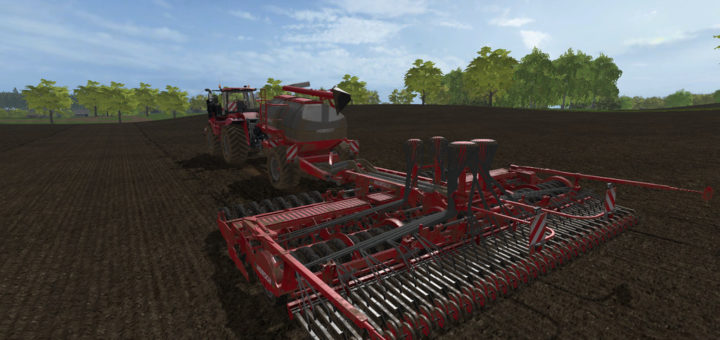 Мод сеялка HORSCH PRONTO 9SW V1.0.0.0 Farming Simulator 17