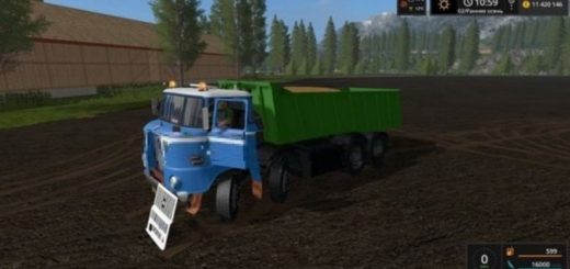 Мод грузовик IFA W50 4X4 V0.9 FS17
