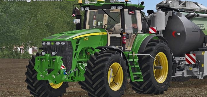 Мод трактор John Deere 8030 v 4.0 FS17