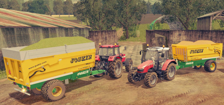 Мод прицеп Joskin Trans-SPACE 5000/14 v 1.0.0.1 Farming Simulator 17