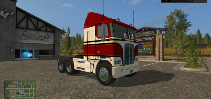 Мод ПАК тягачи KENWORTH K100 1978 PACK V1.1 Farming Simulator 17