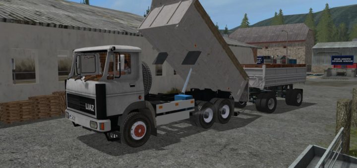 Мод грузовик Лиаз LIAZ 6x6 v 1.0 Фермер Симулятор 2017