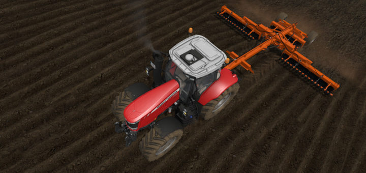 Мод культиватор LAUMETRIS COMPACTION ROLLER TVLL-8 V1 Farming Simulator 2017