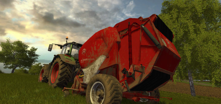 Мод тюкопресс LELY WELGER RP445 V1.0.0.0 Farming Simulator 17