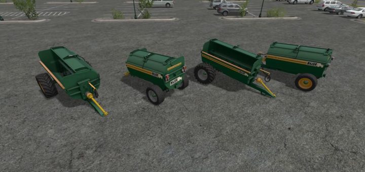 Мод прицеп MAJOR MUCKOUT 750 V1.0.0.0 Farming Simulator 2017