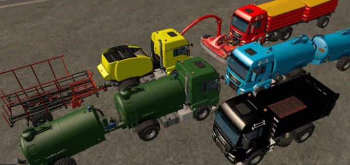 Мод ПАК грузовики MAN TGS 18.440 PACK FS17