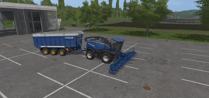 Мод ПАК NEW HOLLAND FORAGE V6.0 Farming Simulator 17