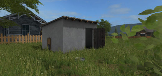 Мод курятник Placeable Chickencoop v1.0 Farming Simulator 17