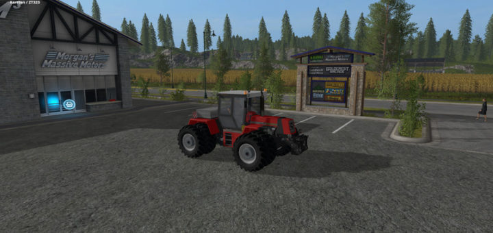Мод трактор PROGRESS ZT323 SB V2.0 FS17