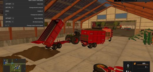 Мод ПАК прицепы REDROCK V1.0 Farming Simulator 2017
