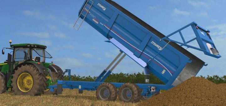 Мод прицеп STEWART PS18-23H V2.1.0.0 Farming Simulator 17