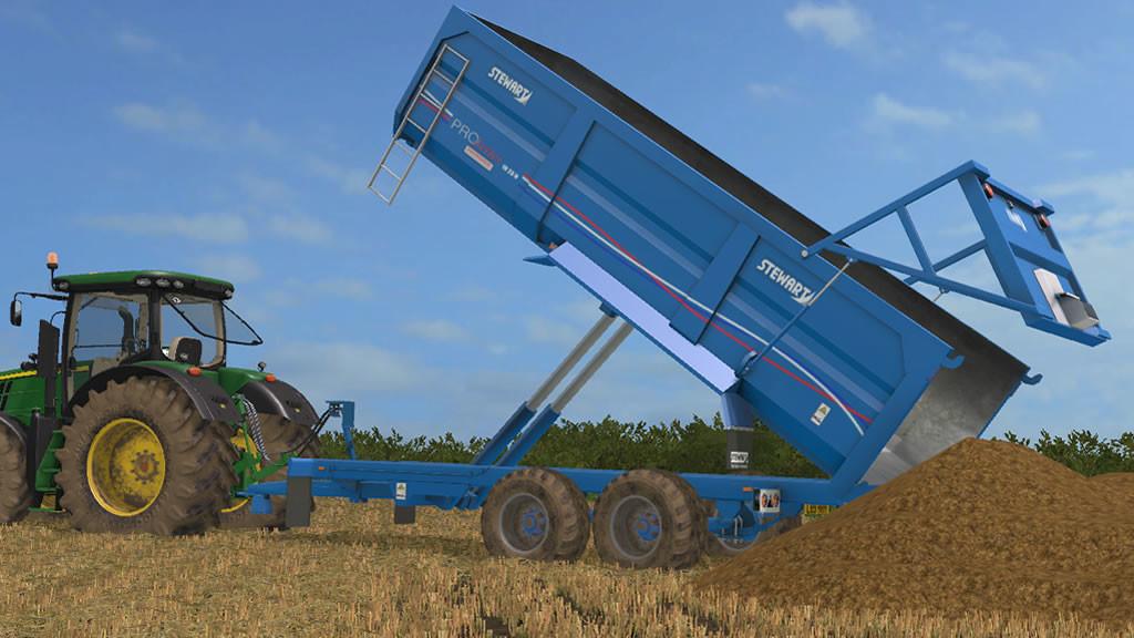 Мод прицеп STEWART PS18-23H V2.1.0.0 Farming Simulator 17