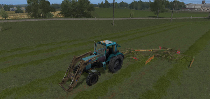 Мод валковая жатка STOLL R1405S V1.0 Farming Simulator 2017