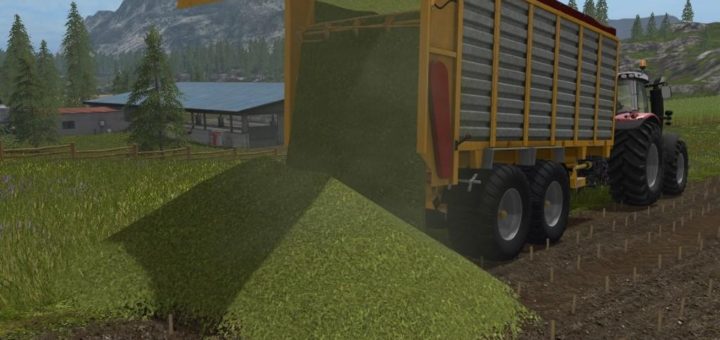 Мод прицеп VEENHUIS W400 V1.1.1.0 Farming Simulator 17