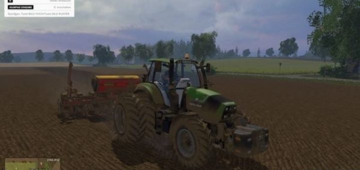 Мод трактор Deutz Fahr Agrotron 6190 TTV v 3.0 Farming Simulator 2017