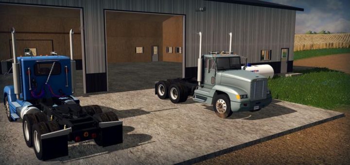 Мод тягач FREIGHTLINER V1.4 Farming Simulator 2017
