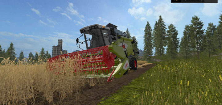 Мод комбайн Claas Avero160 v 1.2.0.0 Farming Simulator 17