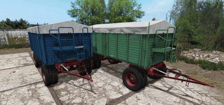 Мод прицеп Meiller Kipper DynamicHoses 1.0.0 FS17