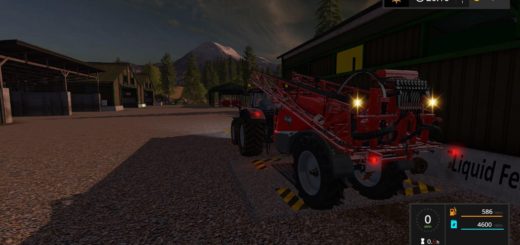Мод опрыскиватель STILLA 460 DYEABLE SPRAYER WITH BEACONS V1.0 Farming Simulator 2017