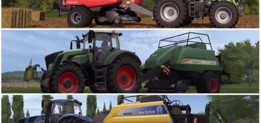 Мод тюкопресс HESSTON BIG BALERS V2.0 FS17