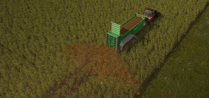 Мод топтание посевов 4REAL MODULE 01 - CROP DESTRUCTION V1.0.4.0 Farming Simulator 2017