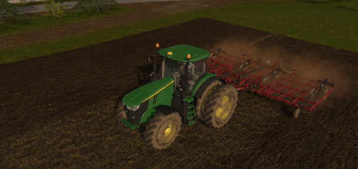 Мод культиватор CASE IH TIGERMATE 200 V1.0 Farming Simulator 17
