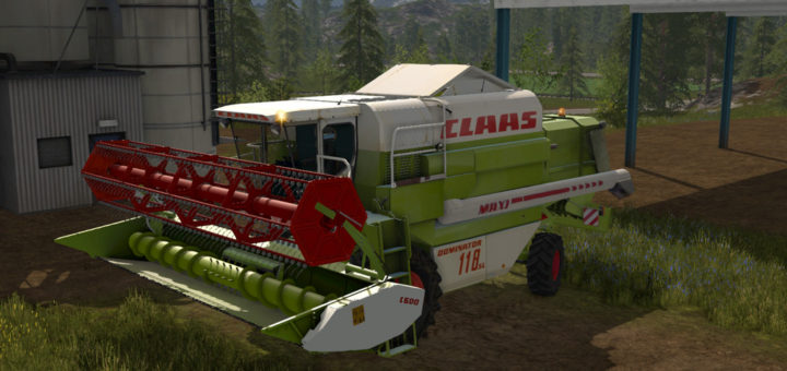 Мод комбайн CLAAS DOMINATOR 118 SL MAXI v 1.0 FS17