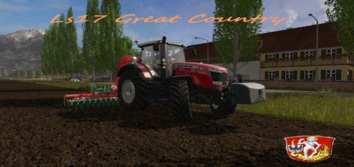 Мод карта Great Country V 1.8 RUS Фарминг Симулятор 2017