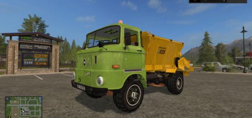 Мод разбрасыватель IFA W50 DUENGER V1.0 Farming Simulator 17