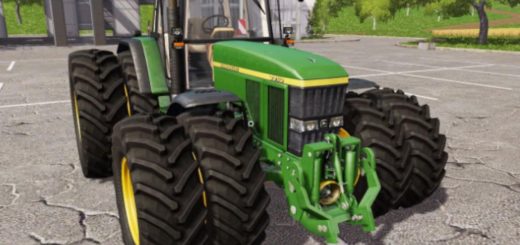 Мод трактор JOHN DEERE 7710 V1.5 Farming Simulator 17