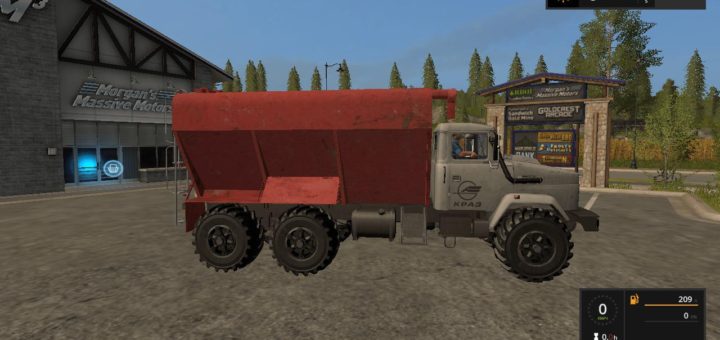 Мод заправщик КРАЗ KRAZ REFUELER V1.0.0.0 Фарминг Симулятор 2017