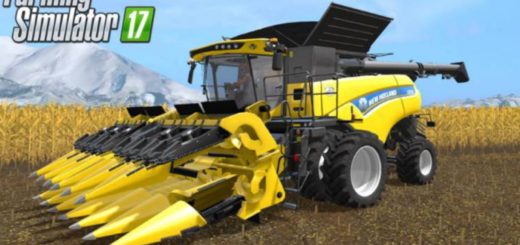 Мод комбайн NEW HOLLAND CR NORTH AMERICAN V1.3 FS17