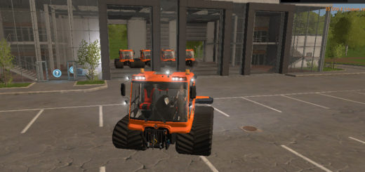 Мод трактор PISTEN RAUPE KOMUNAL V2.0 Farming Simulator 2017