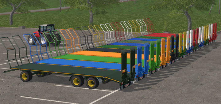 Мод прицеп RANDAZZO PLATFORM PA97I Farming Simulator 2017