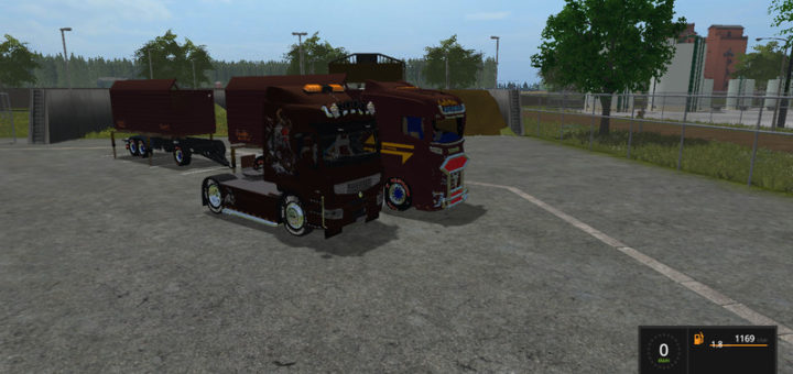Мод тягач Renault Premium V 0.1 Farming Simulator 2017