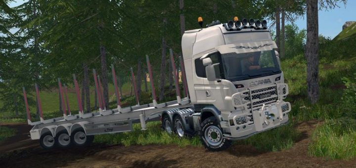 Мод тягач SCANIA R730 v1.0.3 Farming Simulator 2017