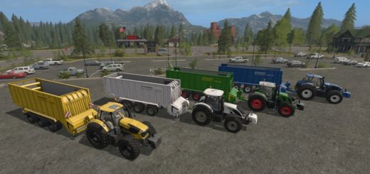 Мод прицеп STRAUTMANN TERA VITESSE 5201 DO COLORABLE V1.0 Farming Simulator 17