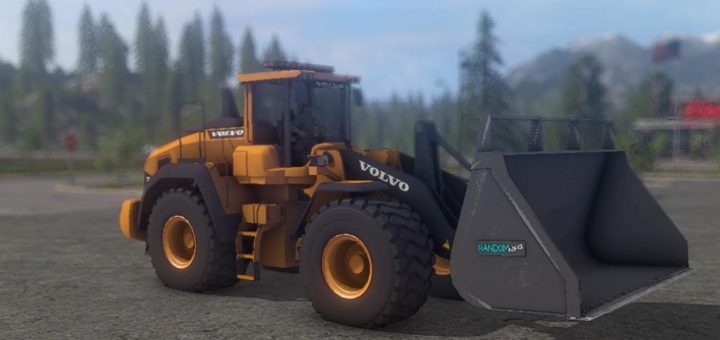 Мод погрузчик VOLVO L220 V4 Farming Simulator 17