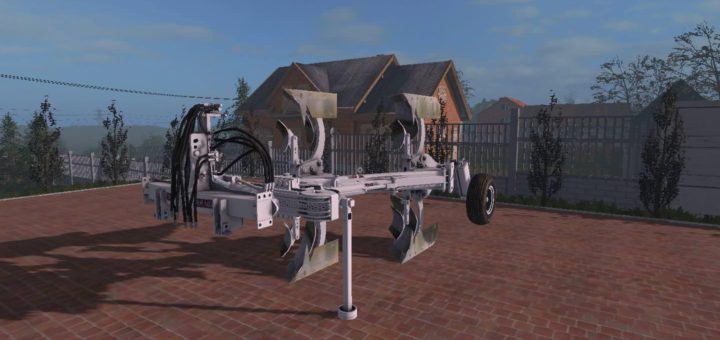 Мод плуг BIVOMERE ER.MO FS V3 Farming Simulator 2017